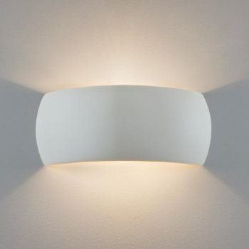 Astro Milo Ceramic Wall Light in White