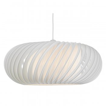 White Pattern Lamp Shade