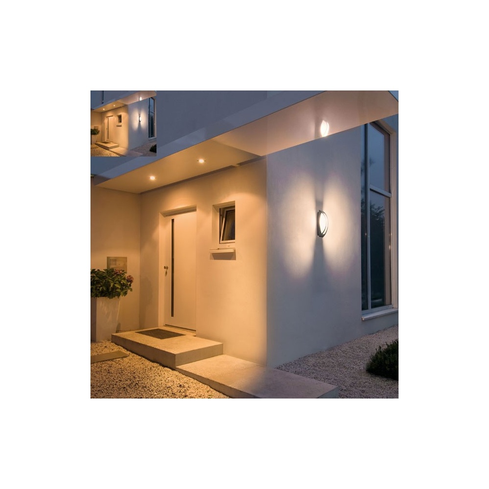 Round LED Porch Light 